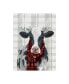Фото #1 товара Victoria Borges Yuletide Cow I Canvas Art - 20" x 25"