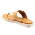 Фото #5 товара Softwalk Kisi S2210-787 Womens Orange Wide Leather Thong Sandals Shoes