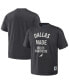 Фото #1 товара Men's NBA x Anthracite Dallas Mavericks Heavyweight Oversized T-shirt