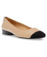 ფოტო #1 პროდუქტის Women's Caroleen Cap Toe Ballet Flats