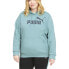 Фото #1 товара Puma Ess Logo Pullover Hoodie Plus Womens Size 1X Casual Athletic Outerwear 846