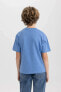 Фото #4 товара Erkek Çocuk T-shirt B6165a8/be284 D.blue