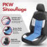 Фото #8 товара Car Comfort Hunt Universal Car Seat Cover and Protective Pad, Seat Protector for Cars and Lorries, blue