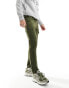 Фото #1 товара Tommy Jeans Austin lightweight cargo trousers in olive green