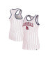 Фото #1 товара Women's White St. Louis Cardinals Sequin Pinstripe Racerback Tank Top