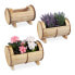 Фото #2 товара Blumenkasten aus Holz 3er Set