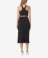 ფოტო #4 პროდუქტის Women's Vented Midi Skirt