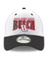 ფოტო #2 პროდუქტის Men's White, Black Kyle Busch 9FORTY Adjustable Arch Hat