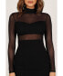 ფოტო #2 პროდუქტის Farrow Long Sleeve Midi Women's Dress