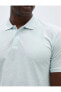 LCW Vision Polo Yaka Kısa Kollu Desenli Pike Erkek Tişört