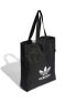 adidas Originals trefoil tote bag in black