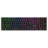 Sharkoon PureWriter RGB - USB - Mechanical - AZERTY - RGB LED - Black