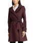 ფოტო #1 პროდუქტის Women's Belted Water-Resistant Trench Coat