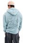 Фото #1 товара ASOS DESIGN oversized hoodie in blue with back print