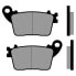 BRENTA MOTO 3114 organic rear Brake Pads