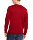 Фото #3 товара Men's Solid Crew Neck Merino Wool Blend Sweater, Created for Macy's