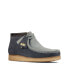 [26163259] Mens Clarks Originals Wallabee Boot 'Blue Combi'