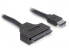 Фото #2 товара Delock SATA cable - 0.5m - 0.5 m - eSATAp - Black