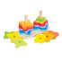 HAPE Double Rainbow Stacking Shapes