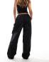 Фото #4 товара Vans riley parachute trousers in black