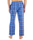 Фото #2 товара Пижама Club Room Regular-Fit Plaid