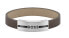 Fashion brown leather bracelet 1580496