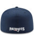 New England Patriots Team Logo Omaha 59FIFTY Fitted Cap
