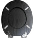 WC-Sitz mit Absenkautomatik Black Wood