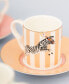 Фото #4 товара Animal Espresso Cup and Saucer, Set of 4