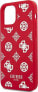 Guess Guess GUHCP12LLSPEWRE iPhone 12 Pro Max 6,7" czerwony/red hard case Peony Collection