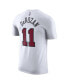 Фото #4 товара Men's DeMar DeRozan White Chicago Bulls 2022/23 City Edition Name and Number T-shirt