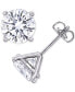 ფოტო #1 პროდუქტის Lab-Created Moissanite Stud Earrings (4 ct. t.w.) in 14k White Gold