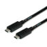 Фото #1 товара ROTRONIC-SECOMP 11.02.9055 - 2 m - USB C - USB C - USB 3.2 Gen 2 (3.1 Gen 2) - 10 Mbit/s - Black