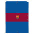 Фото #1 товара Папка F.C. Barcelona M068 Тёмно Бордовый Тёмно Синий A4