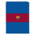 Folder F.C. Barcelona M068 Maroon Navy Blue A4