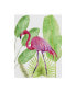 Melissa Wang Tropical Flamingo I Canvas Art - 15" x 20"