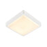 SLV AINOS SQUARE SENSOR - Outdoor wall/ceiling lighting - White - Aluminium - IP65 - I - LED