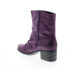 Фото #6 товара Miz Mooz Gem IB 20767 Womens Purple Leather Zipper Casual Dress Boots 6