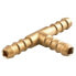 YREGAS Brass T branch for flexible tube