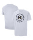 Фото #1 товара Men's White Michigan Wolverines Free Throw Basketball T-shirt