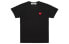 CDG PLAY Heart Logo Patch T-Shirt T P1T108-1