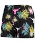 Men's Black Texas Longhorns Neon Floral Swim Trunks