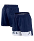 Фото #1 товара Men's Navy Atlanta Braves Elements Swim Shorts