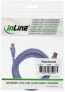 Фото #3 товара InLine Patch Cable S/FTP PiMF Cat.6 250MHz PVC copper purple 0.5m