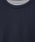 Men's Fine-Knit Cotton Sweater