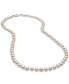 Фото #1 товара Belle de Mer 18" Cultured Freshwater Pearl (5mm) Strand in 14k Gold