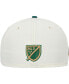 Men's Cream Portland Timbers Wood grain 59FIFTY Fitted Hat