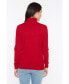 ფოტო #4 პროდუქტის Women's 100% Pure Cashmere Long Sleeve Turtleneck Pullover Sweater