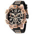 Invicta Men's JT 52mm Silicone Carbon Fiber Quartz Watch Black (Model: 40443)