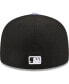 Фото #5 товара Men's Black Boston Red Sox Side Patch 59FIFTY Fitted Hat